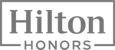 This is the logo for Hilton Honors, a rewards program for Hilton hotel guests.